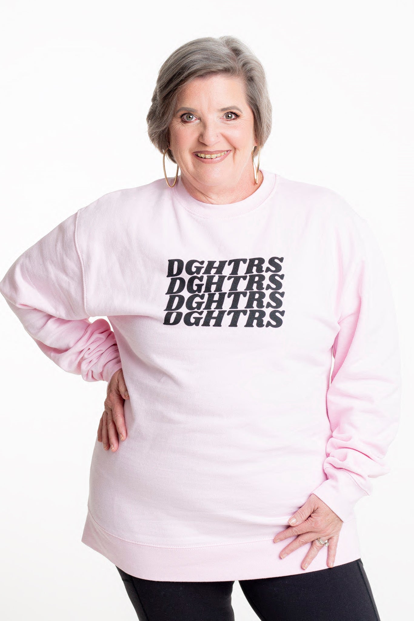 DGHTRS Pink Premium Sweatshirt